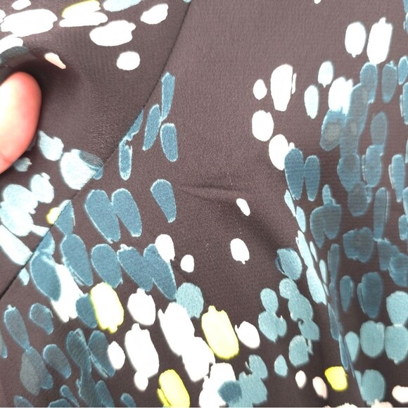 Torrid Midi Dress Flutter Sleeve Ruffles Pockets Abstract Party Wedding 2X - Picture 15 of 15